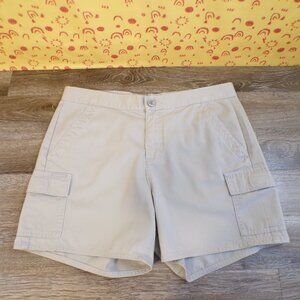 CALVIN KLEIN JEAN Women's Beige Shorts 4 Front Pockets & 2 Rear Pockets Size-10